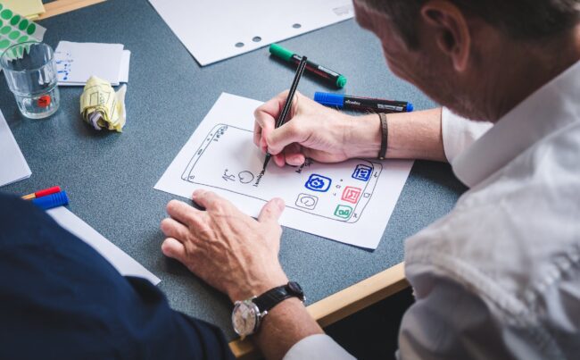 user experience designer prototyping
