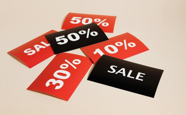 sales tags